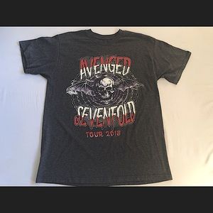 EUC Avenged Sevenfold 2018 Tour tee, Large